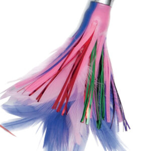 H2OPRO MINI TURBO TINSEL FEATHER MT  12,5 BLUE PINK