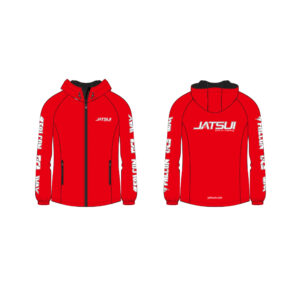 JATSUI GIACCA RED WINDBREAKER  #XL