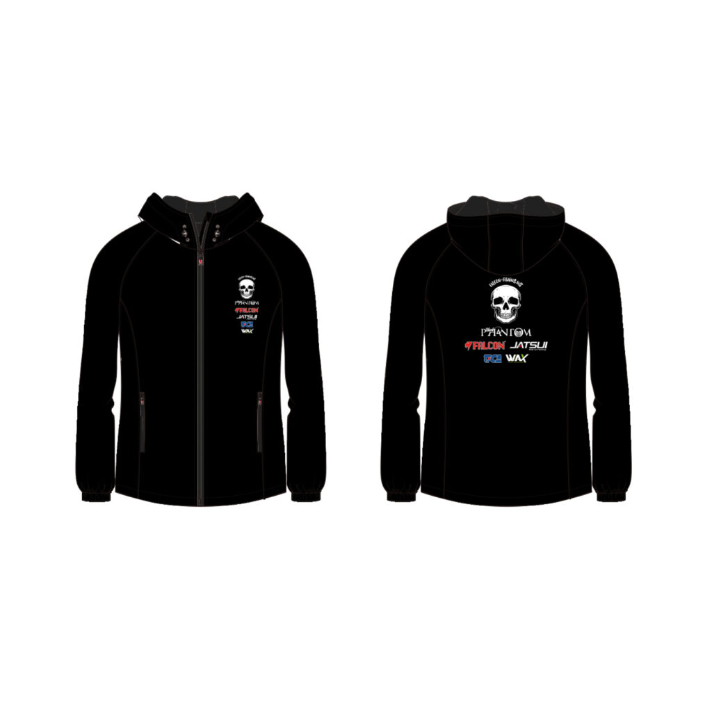FALCON GIACCA BLACK PHANTOM WINDBREAKER  #2XL