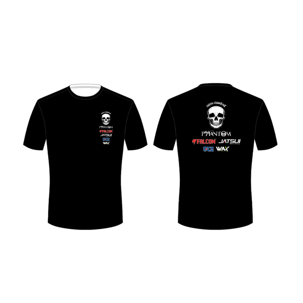 FALCON T-SHIRT BLACK PHANTOM #XL
