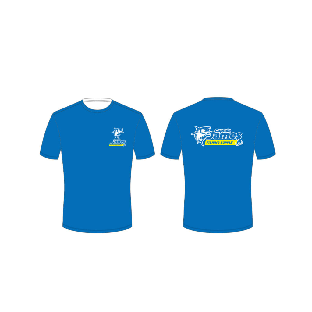 CAPTAIN JAMES T-SHIRT LOGO #XL