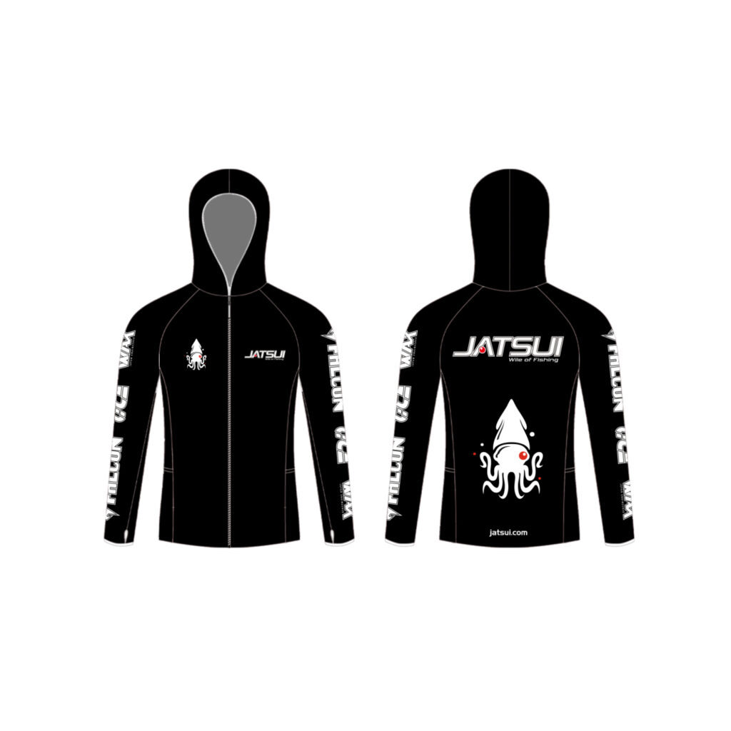JATSUI GIACCA BLACK SQUID BIRDEYE #3XL