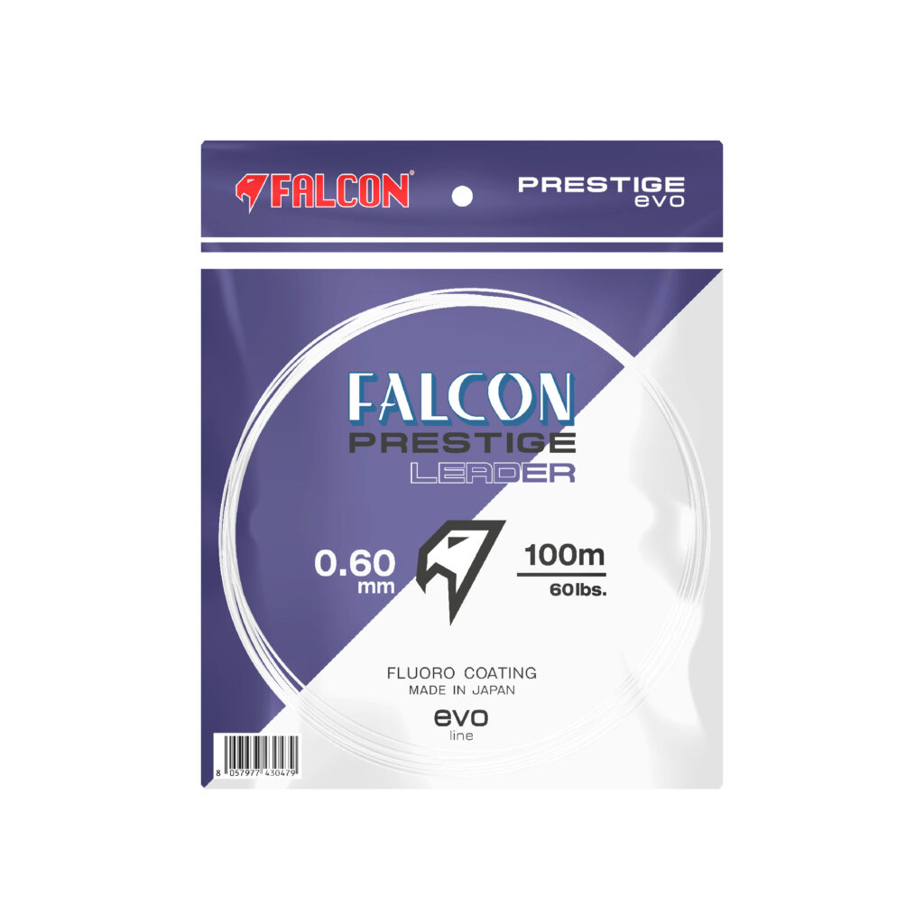 FALCON PERSICUS PRESTIGE EVO LEADER 100MT GREY SZ.0.60