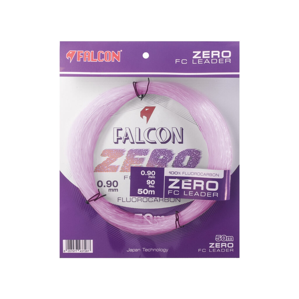 FALCON ZERO FC LEADER PINK 50MT 0.80MM 75LB