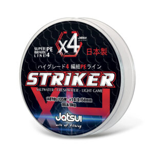 JATSUI BRAID STRIKER PE4 MT.150 COL.GREY 1,5