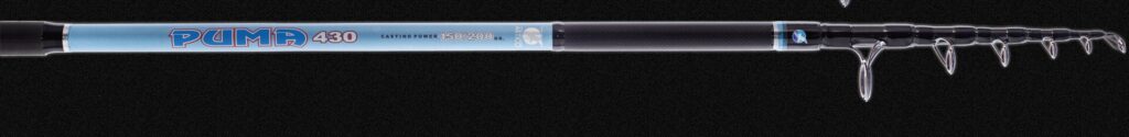 Canna da Pesca ARTICO PUMA 100% Made in Italy 4.30mt Azione 150-200gr