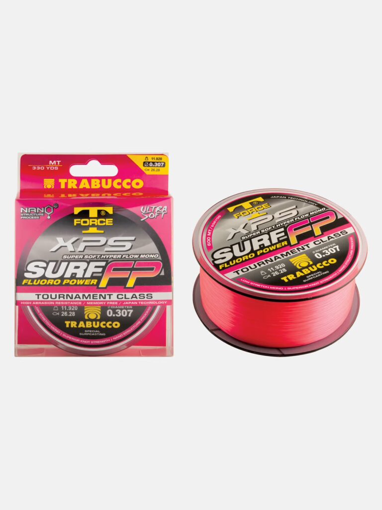NYLON RIVESTITO IN FLUOROCARBON TRABUCCO TF XPS SURF FP 600MT