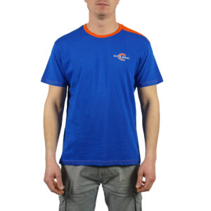 T-SHIRT COLMIC BLUE-ORANGE