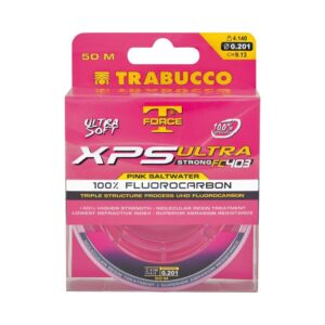 Fluorocarbon Trabucco XPS T-Force Ultra Strong FC 403 50mt Pink Saltwater