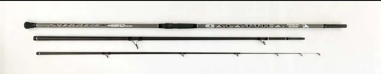 Canna da Pesca Artigianale 100% Made in Italy Artico Galattica Surfcasting ad innesti 4.40mt 200gr