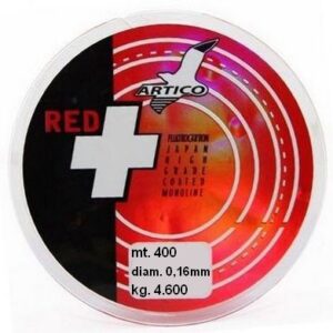 Monofilo Red+ 400mt Artico
