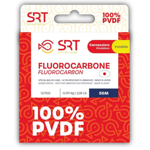 Monofilo SRT Fluorocarbon PDVF 50 mt