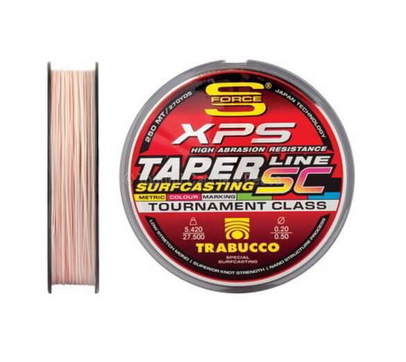 TRABUCCO XPS TAPER LINE SURFCASTING SC 250MT