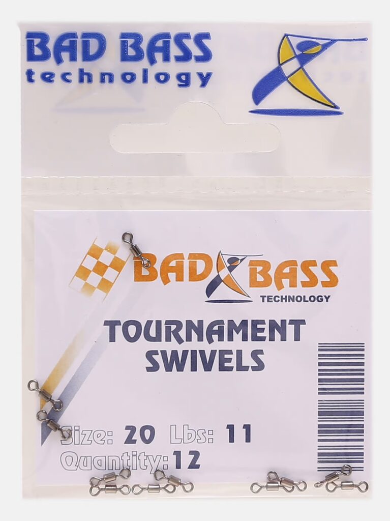 BAD BASS TOURNAMENT ROLLING SWIVELS