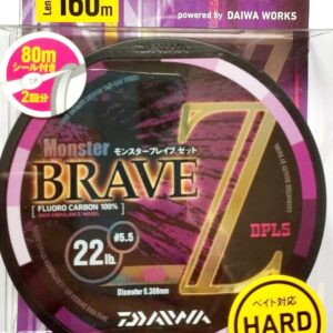 DAIWA MONSTER BRAVE 160mt 0.285 12 Lb. Fluorocarbon