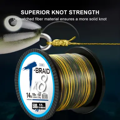 Monofilo Asura t-braid x8 1000 mt