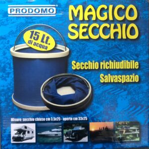 Secchio richiudibile salvaspazio Prodomo 15lt