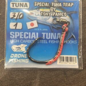 AMO BIG TUNA CON GIRELLA CON TRAPPOLA MIS 3/0 1 Pcs By Tony Panico
