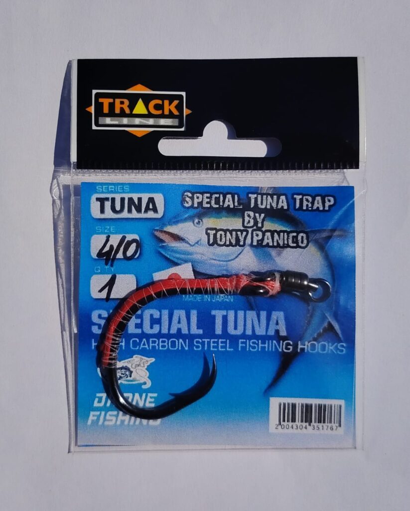 AMO BIG TUNA CON GIRELLA CON TRAPPOLA MIS 4/0 1 Pcs By Tony Panico