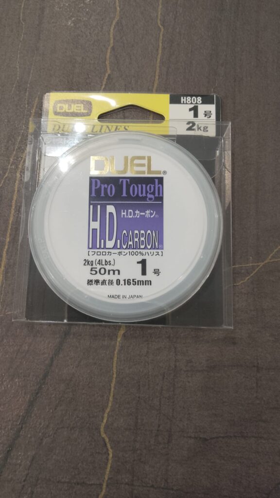 Fluorocarbon Duel H.D.Carbon FC H808 50m N 1 0.165